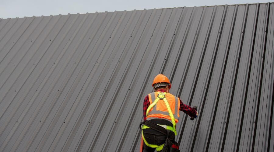 Professional metal roof installation services in Finley, ND
